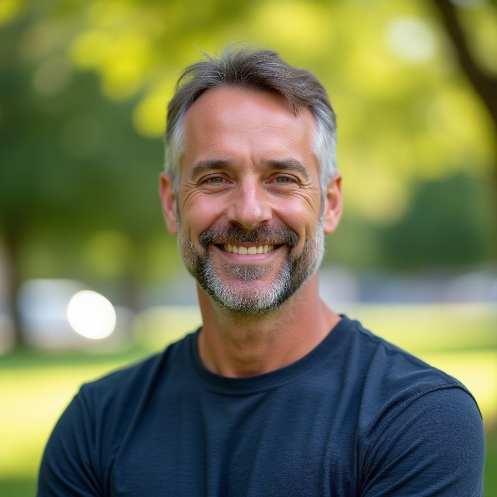 Foto de Carlos Jiménez, un cliente satisfecho.